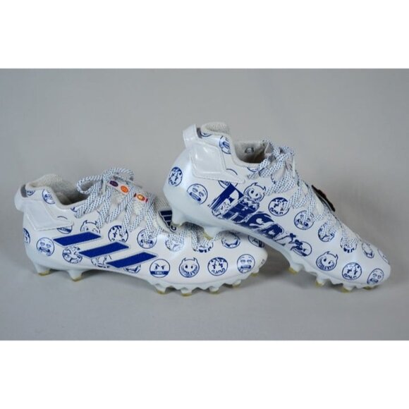 Adidas Freak 22 Big Mood Football Cleats White/Blue GZ6902 Size 13 main image 6